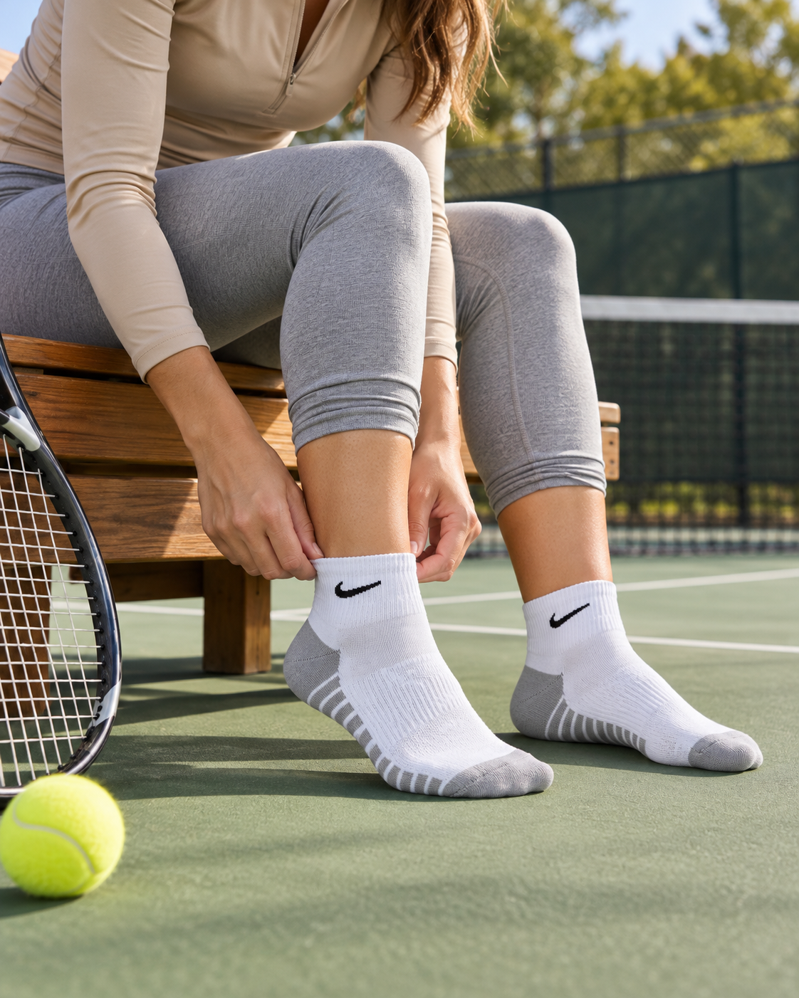 Dravo x Nike Motion Half – White
