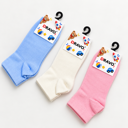Dravo Kids Pastel Ankle Socks - product photo