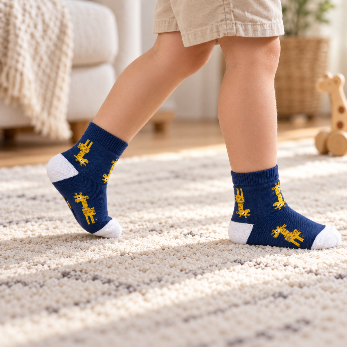 Dravo Kids Safari Ankle Socks - life photo