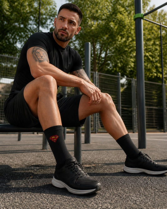 Dravo x Superman Krypton Long – Black