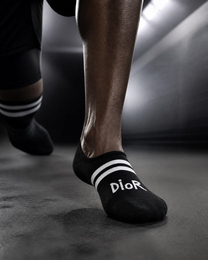 Dravo x Dior Signature No-Show – Black