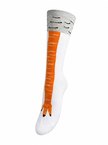 Dravo Birdy Legs – White/Orange