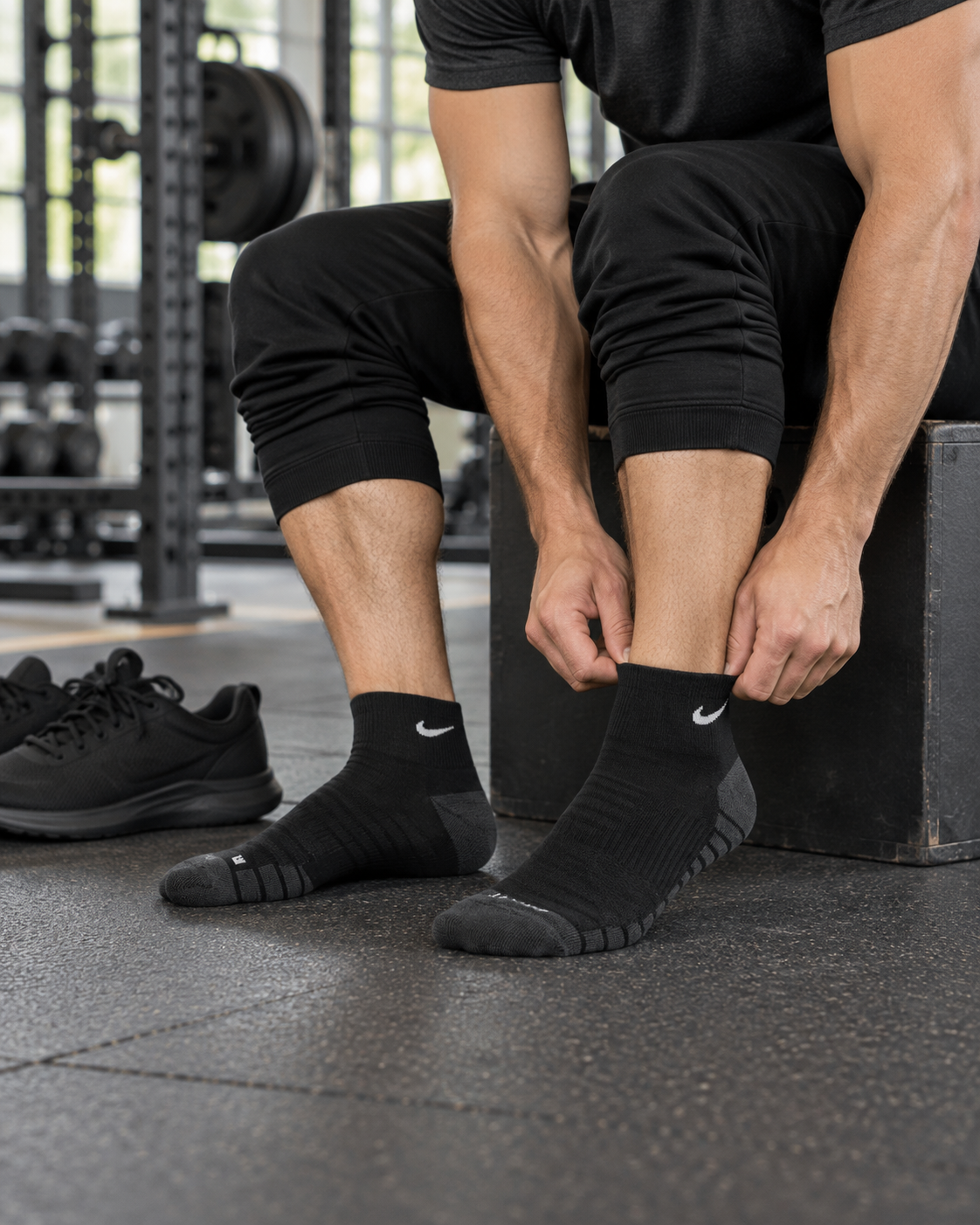 Dravo x Nike Motion Half – Black