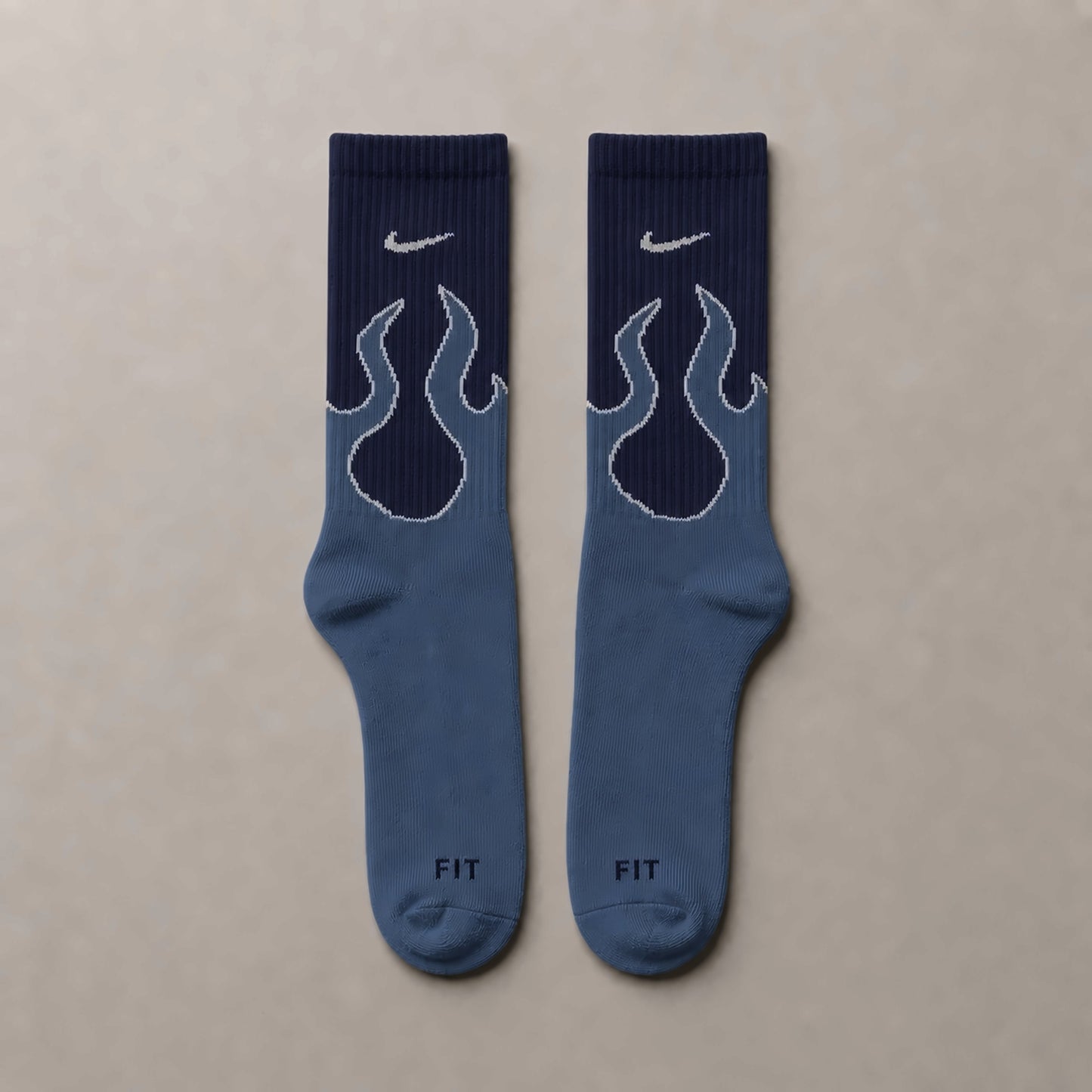 Dravo x Nike Afterburn Long – Navy/Blue