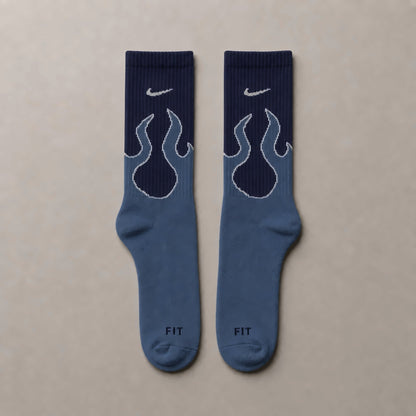 Dravo x Nike Afterburn Long – Navy/Blue