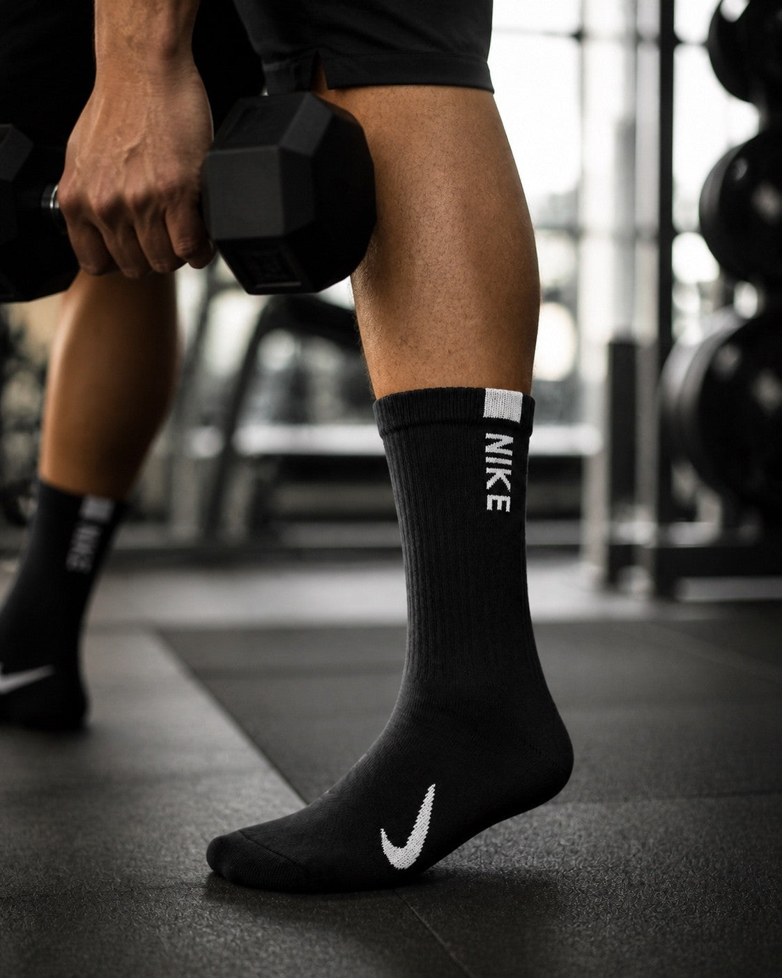 Nike Logo & Text – Black