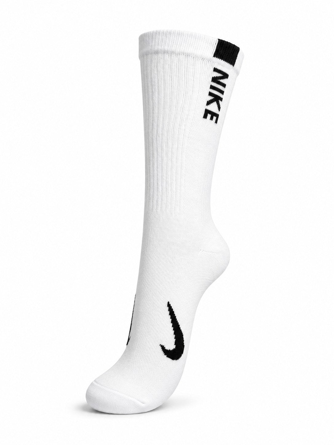 Nike Logo & Text White Base – White-Black