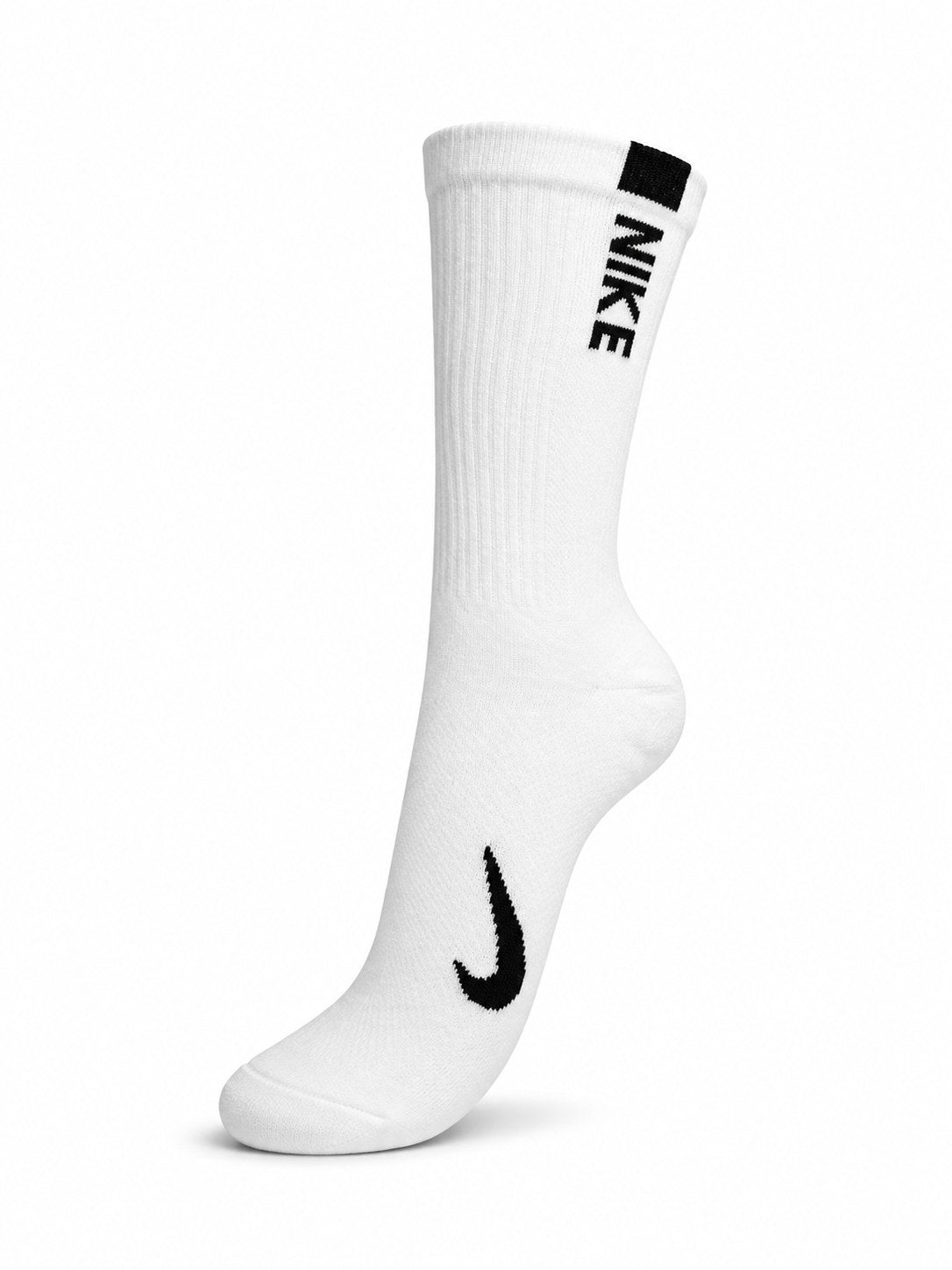 Nike Logo & Text White Base